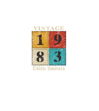 1983 - Ediție limitată model negru pe tricou