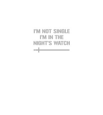 Im not single...! model negru pe tricou