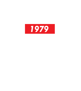 Supreme Birthday 1979 model negru pe tricou