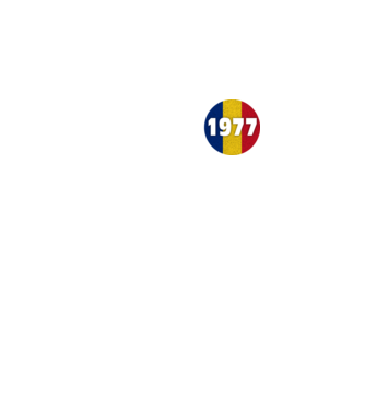 made in 1977 model negru pe tricou