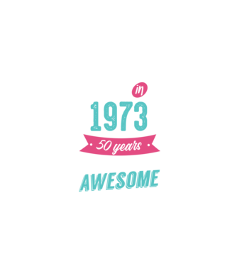 Made in 1973 model negru pe tricou