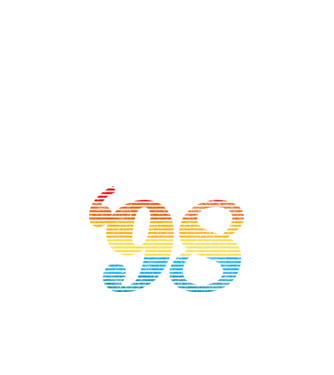 Retro Birthday 1998 model negru pe tricou