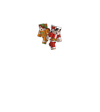 Minecraft christmas ugly sweater model negru pe tricou