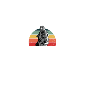 Retro chernobyl model negru pe tricou