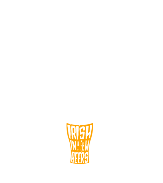 Irish in a few beer model negru pe tricou