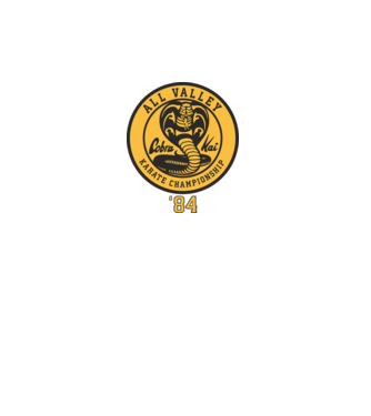 all valley karate cobra kai model turcoaz pe tricou