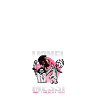 Messi tribute model alb pe tricou