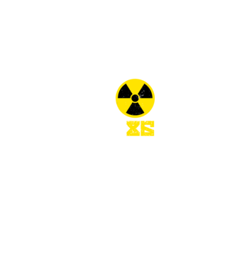 'Chernobyl ''86 3 culori' model negru pe tricou
