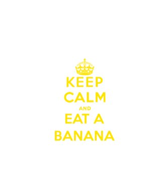 Eat banana model negru pe tricou