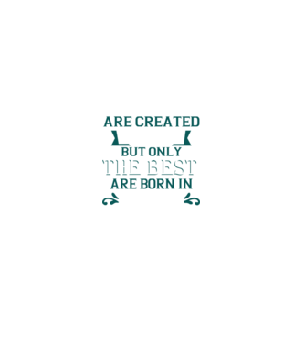 All men created equal but only the beat are born in july model gri închis pe tricou