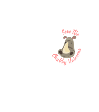 Save the chubby unicorns model galben neon pe tricou