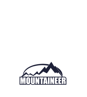mountaineer model roz deschis pe tricou