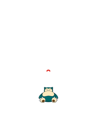 Keep Calm Snorlax model negru pe tricou