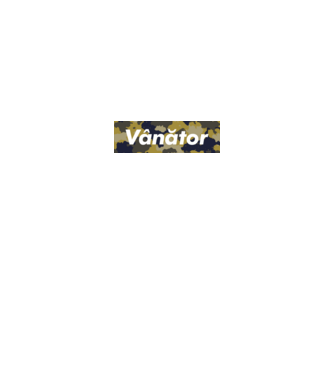 vânător model roșu pe tricou