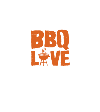 BBQ LOVE model albastru jeanși pe tricou