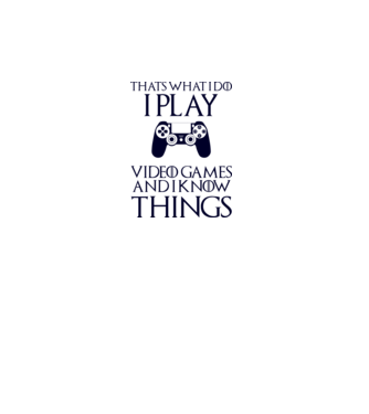 Gaming of Thrones model alb pe tricou