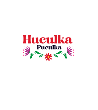 Huculka Puculka model alb pe tricou