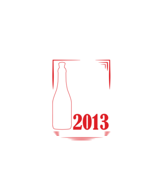 Un Vin Bun 10  2013 drk model negru pe tricou