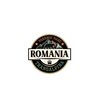 România transalpina model negru pe tricou