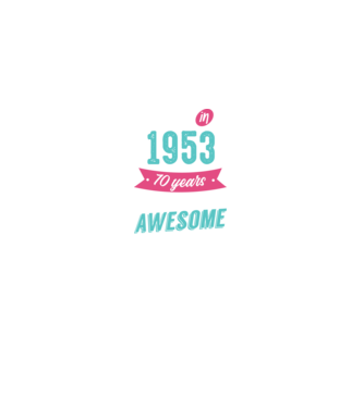 Made in 1953 model negru pe tricou