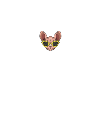 cool cats have no hair model verde neon pe tricou