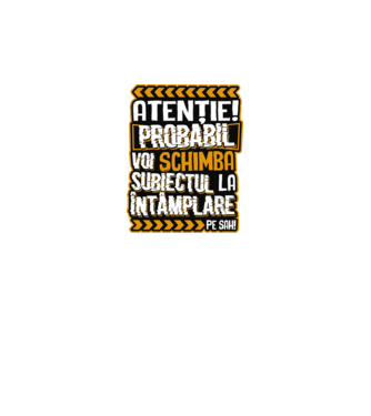 Atenție, probabil voi schimba subiectul la întâmplare pe șah model negru pe tricou