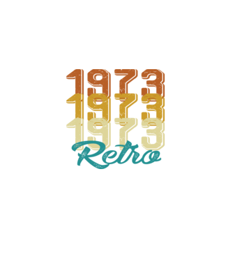 1973 retro model alb pe tricou
