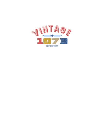 1973 Ediție limitată model alb pe tricou