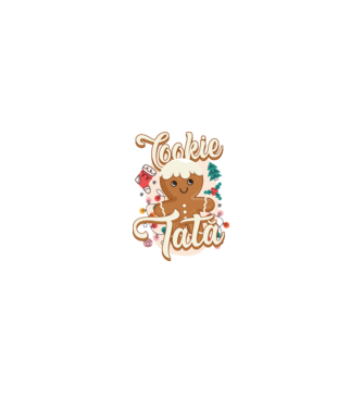 Cookie tată model alb pe tricou