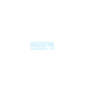 'I didn''t choose the beard life' model turcoaz pe tricou