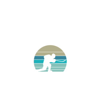Hockey dad model negru pe tricou