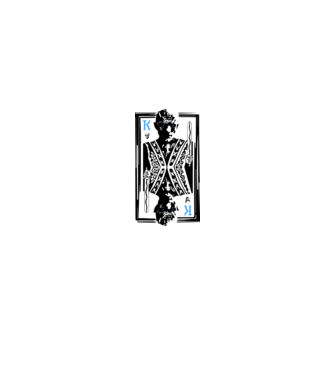 The Winter King model alb pe tricou