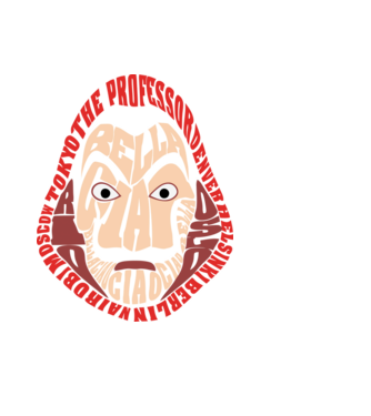money heist logo names model negru pe tricou