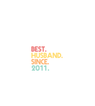 best husband since 2011 retro model albastru jeanși pe tricou