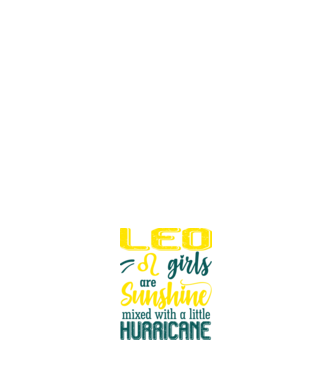 Sunshine with Hurricane LEO model negru pe tricou