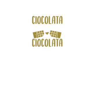 ciocolata nu pune întrebări, ciocolata înțelege model negru pe tricou