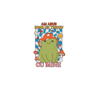 am adus doar un tricou cu mine! model gri pe tricou