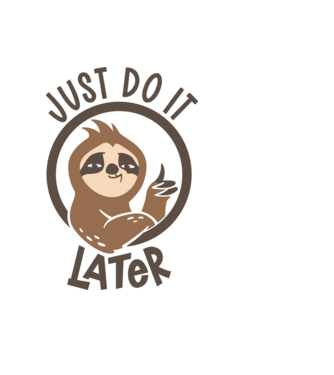 Just do it model albastru deschis pe tricou