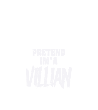Villian carnaval model negru pe tricou