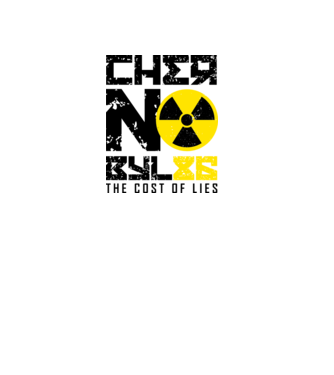 'Chernobyl ''86' model roșu pe tricou