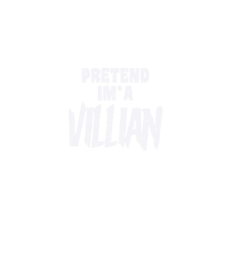 Villian carnaval model albastru jeanși pe tricou