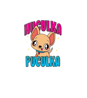 Huculka Puculka chivava model turcoaz pe tricou