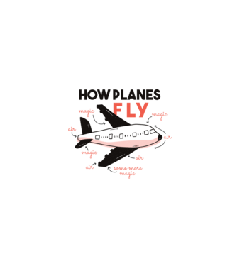 Avioane model alb pe tricou