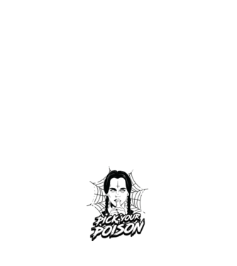 WEDNESDAY Pick your poison model negru pe tricou
