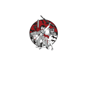pokemon survive maki model alb pe tricou