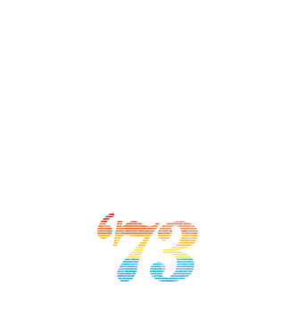 Retro Birthday 1973 model alb pe tricou