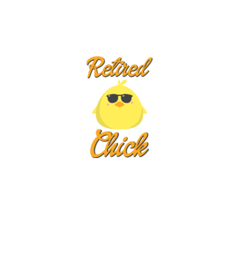 Retired chick model roz deschis pe tricou