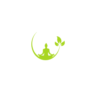 meditation leaf model negru pe tricou