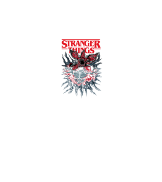 DEMOGORGON model negru pe tricou