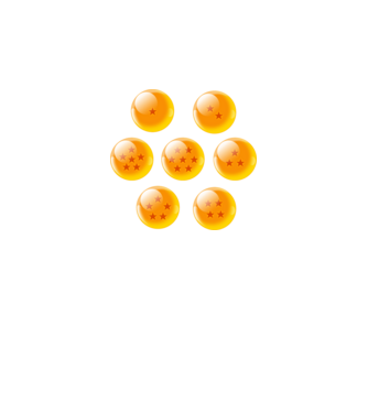 dragonballs model negru pe tricou